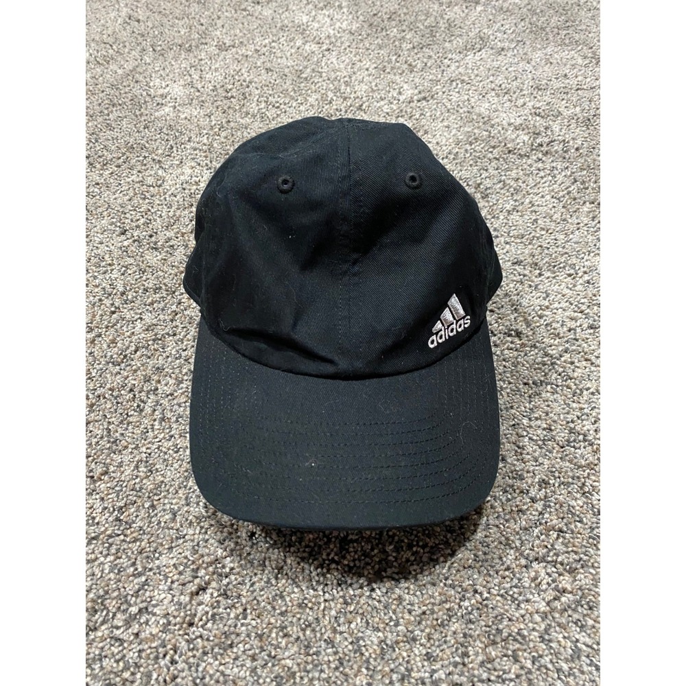 Adidas Baseball Hat Mens OSFM Black Excellent Aeroready Adjustable Dad Cap